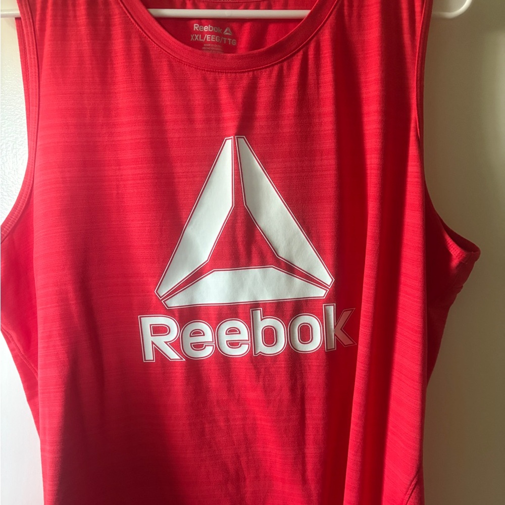 Reebok Bold Coral Athletic Tank